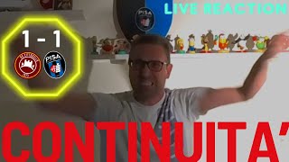 ⚫️🔵 OTTIMI!!! CITTADELLA-PISA 1-1 [LIVE REACTION]