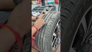 Removing Stones & Debris from Car Tyre Tread #shorts #shortvideo #carcare