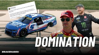 Kyle Larson DOMINATES Roval | Bowman DQ'd | NASCAR Reporter Mad About Kyle Larson Vacation