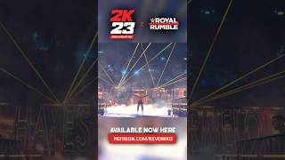 Royal Rumble 2024 Arena Mods - Carmelo Hayes Entrance #shorts #wwe2k23