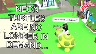 HAVE NEON TURTLES LOST THEIR VALUE?