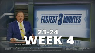 Fastest 3 Minutes | Week 4 2023-24 | Seahawks vs Giants