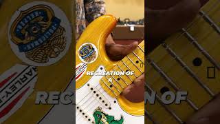 Fender Custom Shop Austin MacNutt Masterbuilt Jerry Garcia Alligator Strat 1-Piece Rift Sawn Maple