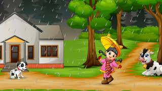 10 Lines On Rainy Day For Class 1  /Easy essay on rainy day