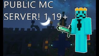 Join My Public SMP | MCPE Bedrock & Java (Discord in desc)