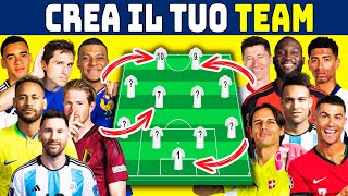 Crea la Tua Squadra di Calcio - Quiz di calcio ⚽