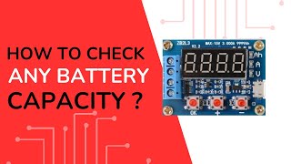 ZB2L3 Battery Capacity Tester Explain in 2min | Lithium Battery Capacity Testor | BeetleIC