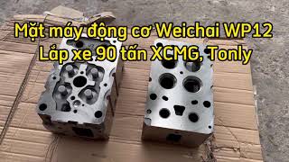 Bán mặt máy, mặt quy lát động cơ Weichai WP12 xe 90 tấn Tonly, XCMG - 612630040001