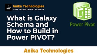 What is Galaxy Schema and How to Build in Power PIVOT? | Anika Technologies