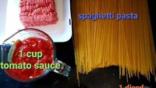 How to make spaghetti HomeWork