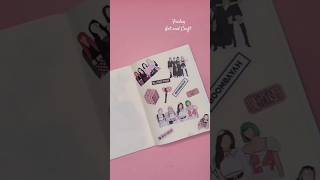 BlackPink Sticker / DIY Sticker / Bant kullanmadan Kolay Evde Sticker Yapımı / #blackpink #diycrafts