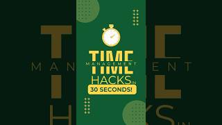 Time management hacks in 30 seconds! #timemanagement #hacks #projectmanagement #scrum #agile