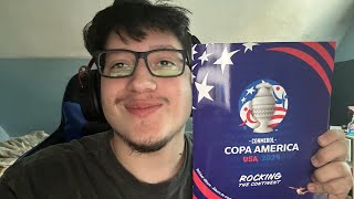 Copa America 2024 Sticker Album Unboxing (ASMR)