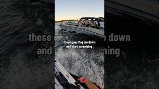 crazy crew screams at me #jetski #sendit #fullsend #extremesports #pov #moto #boating #lakelife