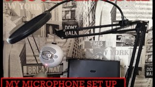 MY MICROPHONE AND VOICE RECORDING SET UP ( Links In Description )