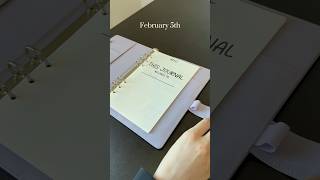 Come fill my bullet journal for February 5th! #bulletofcharlie #bulletjournal #aesthetic