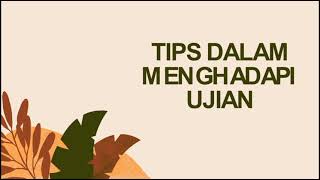 Materi Bimbingan Konseling - Tips Menghadapi Ujian Tengah Semester