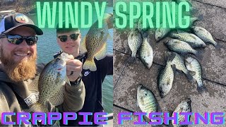 Windy Spring Crappie Fishing | Lake of the Ozarks