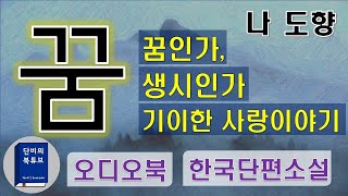 [오디오북] 💔꿈 💔나도향 💤꿈인가, 생시인가, 기이한 사랑이야기💤한국단편소설, 단비의북튜브