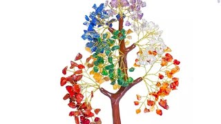 resin energy tree..home decor.feng shui crystal tree..7 chakra..#unboxing #amazon #viral #trending