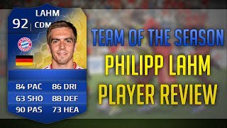 TOTS PHILIPP LAHM (92) PLAYER REVIEW + IN GAME STATS | FIFA 14 Ultimate Team