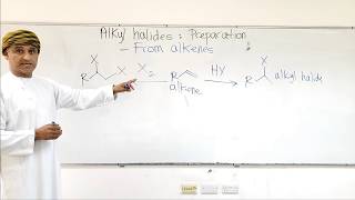 Alkyl Halides: Preparation from Alkenes