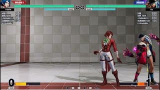 KOF XV - Elisabeth combo (0,5 y 1 PG)