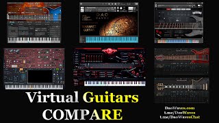 VST guitars compare | Eclipse Hellrazer Harmor Hydra RealEight Heavier7Strings Mayanez Djent