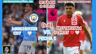 Resumen & Goles del Man. City 💙🤍💙 vs. NG. Forest ❤️🤍❤️ (6-0) Fecha 5 | Premier League 2022 🏴󠁧󠁢󠁥󠁮󠁧󠁿 🏆