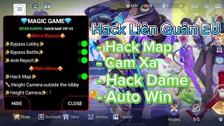 Hack Map Liên Quân Europe V3 | Bypass, Anti-Report, Hack Map, Cam Xa, Hack Dame, Hack Hồi Chiêu