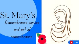 Remembrance Sunday Service and Act Of Remembrance