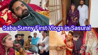 Sasural Say First Vlogs Saba Ibrahim [ Saba Sunny Shadi ] @AnshFoodSecrets