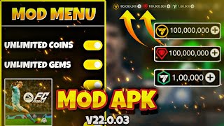 [🚀 LATEST 🚀] EA FC Mobile 24 Mod Apk v22.0.03 Hack Mod Menu [Unlimited Money-FIFA Coins,Gems,Points]