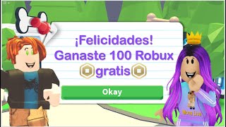 COMO GANAR ROBUX GRATIS en ADOPT ME ROBLOX 🤑💸