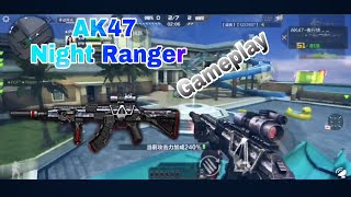 CrossFire Mobile Ak47 Night Ranger Gameplay Zombie Mode