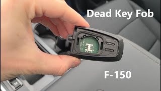 Starting your 2021 F-150 with a dead key fob - Part 1