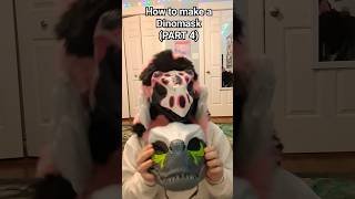 How to make a Dinomask (PART 4) #yourmom #dinomask