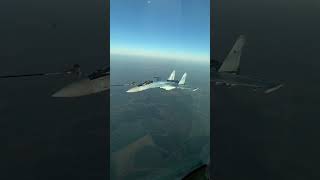 ★Russian air force Su-35S performing air refueling #su35 #militaryaircraft #armedforces #airforce