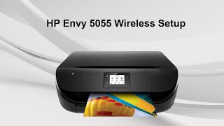 HP Envy 5055 wireless setup | Connect your HP Envy 5055 to a WiFi network