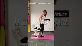 Le squat Bulgare #squat #squats #squatbulgare #sport #fessiers #renforcement #renforcer #pilates