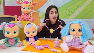 Eğitici videolar! Cry Babies kreşine yeni bebek Kristal geliyor! Bebekler için