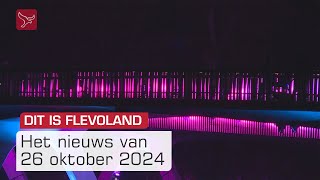 Dit is Flevoland van zaterdag 26 oktober 2024 | Omroep Flevoland