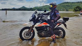 Dense Hill Trail and Flooded Lake - Akkanahalli part 2 - KTM 390 Adventure 690 Enduro Xpulse