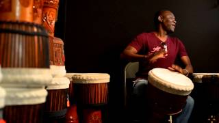 M'Bemba Bangoura plays Wula Drum #4000