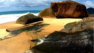 Sempre que vou nessa praia da algo errado...Pesca de praia!Só sai Pampo.