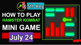 24 July Mini Game solved. | How to solve minigame 24 July completel step