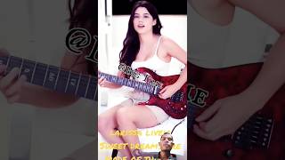 Larissa liveir - Sweet dreams are Made off this guitar#shorts