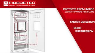 Rotarex FireDETEC Electrical Cabinet Fire Suppression System | ASISI Systems Corp.