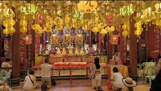 Wat Mangkon Kamalawat (Dragon Lotus Temple) Chinatown, Bangkok