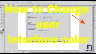 Adobe illustrator tutorial : How to change user interface color in illustrator